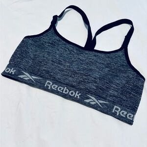 Reebok Logo Medium Support Sports Bra Size XL